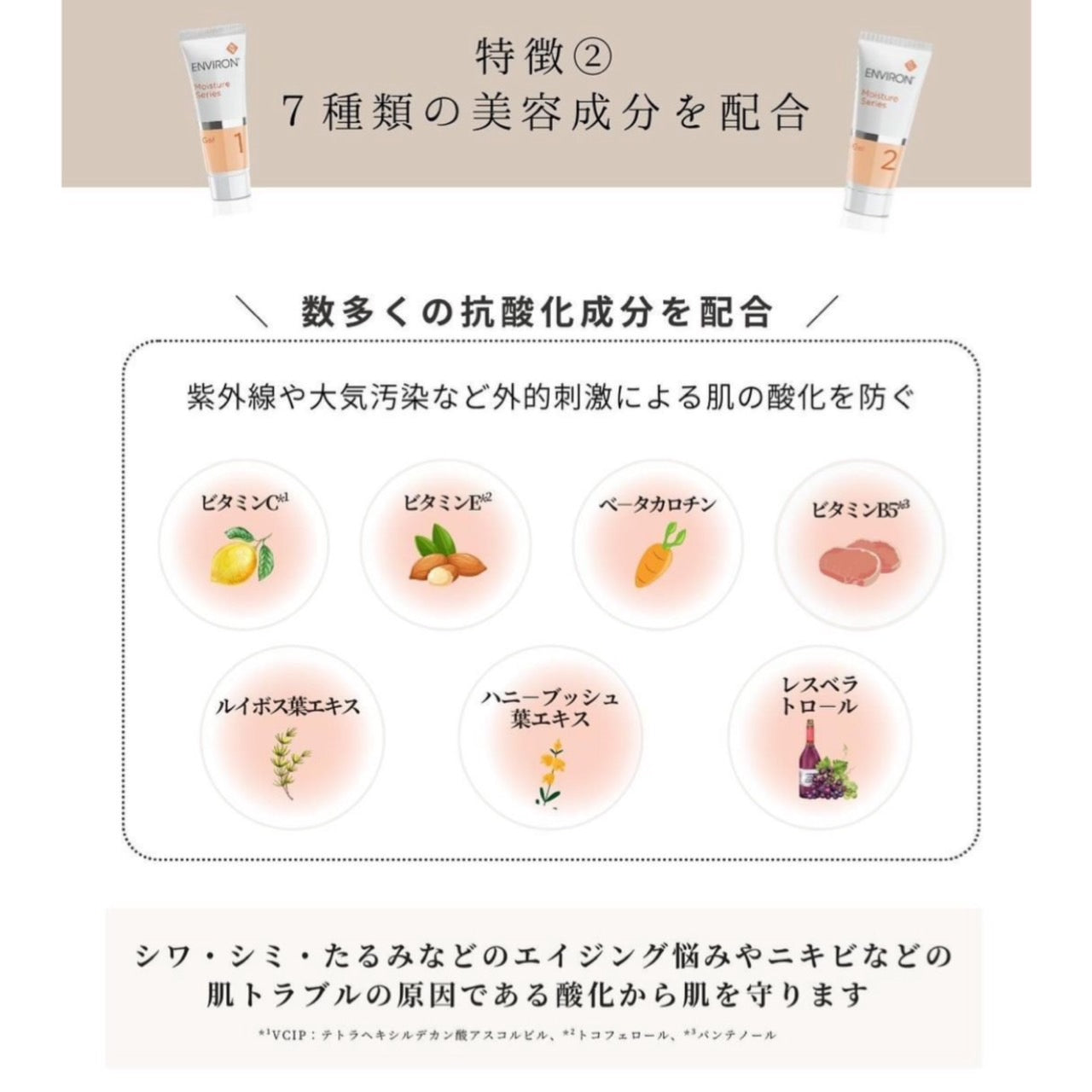 エンビロン|モイスチャージェル1(MOISTURE GEL 1)