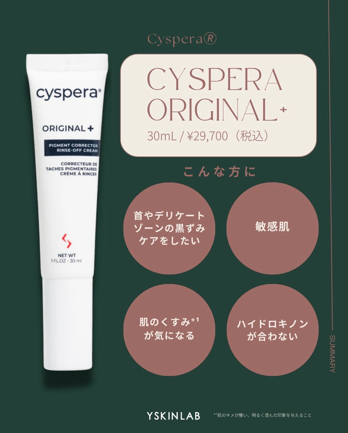 シスペラ シスペラ オリジナルプラス｜ドクターズコスメ専門通販サイト