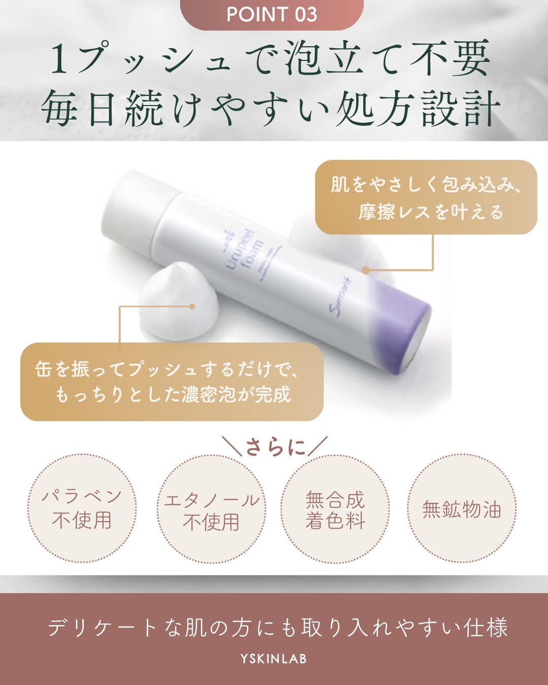 ウルピールフォーム（Urupeel foam）