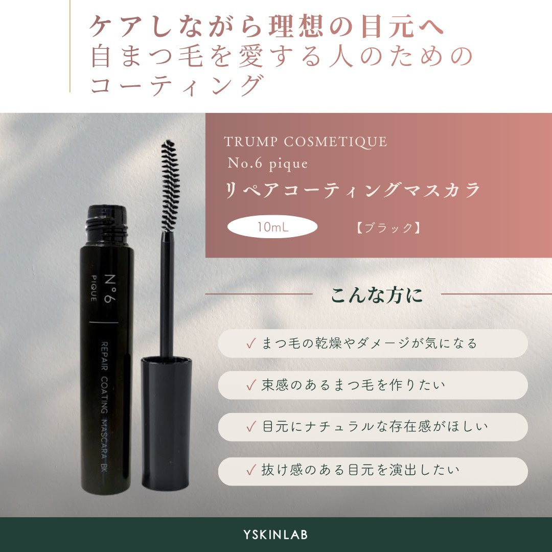 【化粧箱付き美品】Loopdeck CT ブラック ナンバーシックスピック リペアコーティングマスカラ【ブラック
