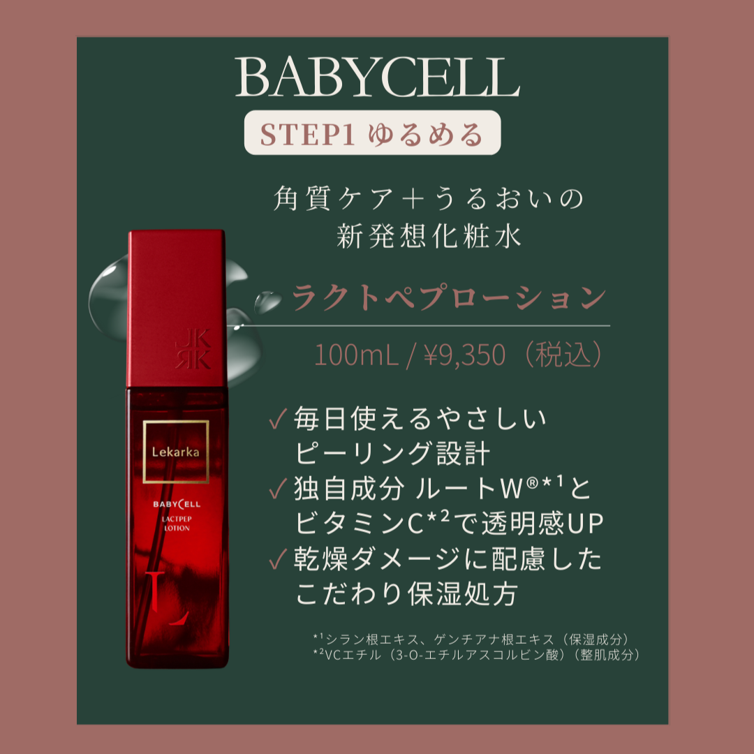 【9月1日より順次発送】レカルカ｜LACTPEP LOTION（ラクトペプローション）